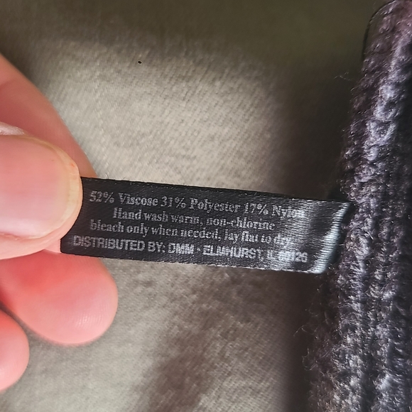 Britt's Knits Double Dip Beanie|Lilac and Black|One Size Fits Most - Picture 6 of 6